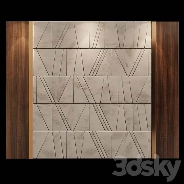 headboard 2 3D Model