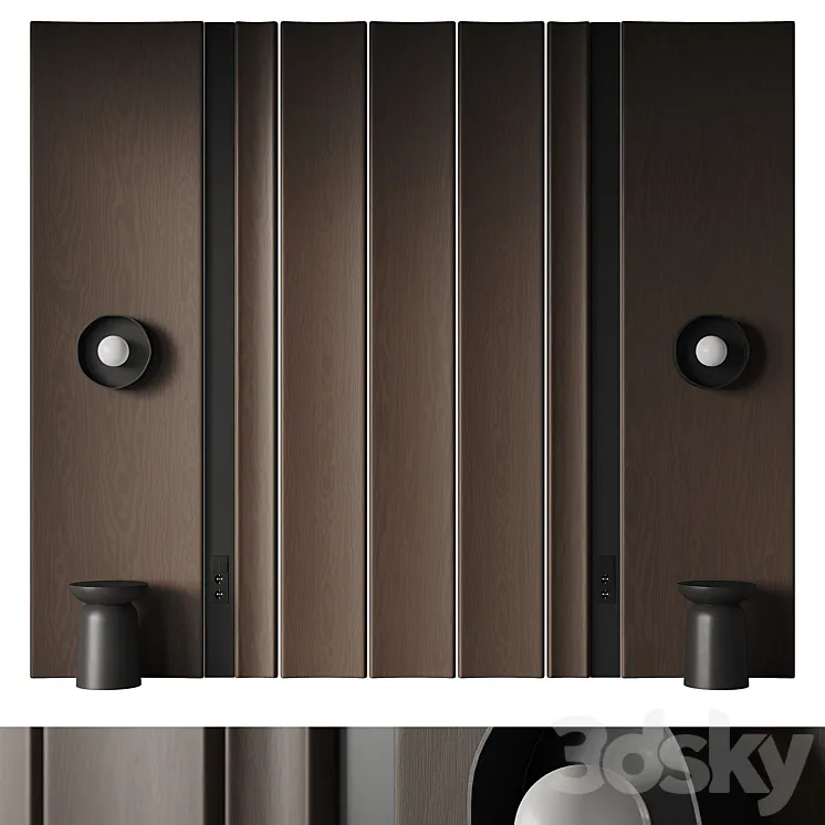 Headboard #2 3D Model Free