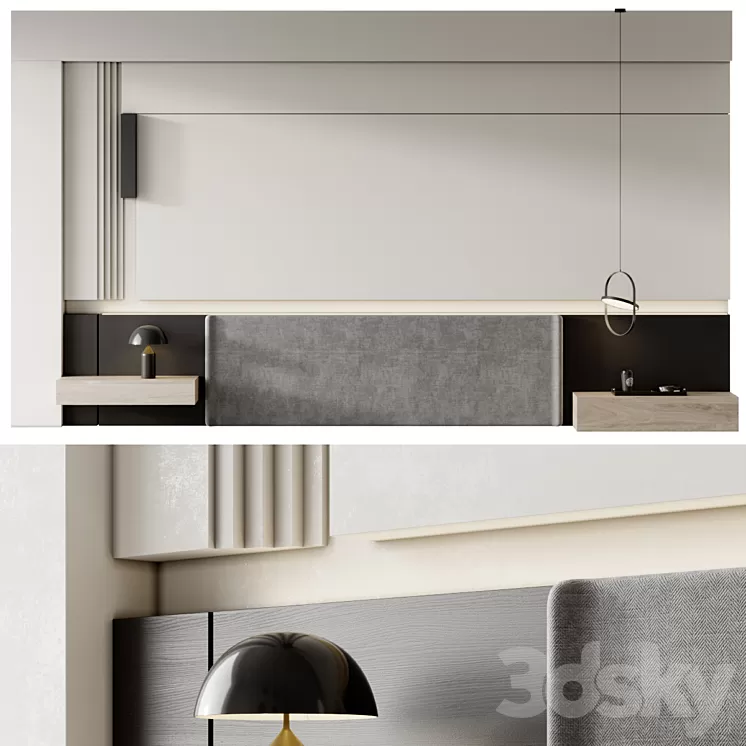 Headboard 3 3D Model Free