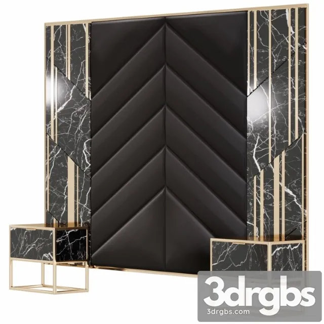 Headboard 3 3D Model Free