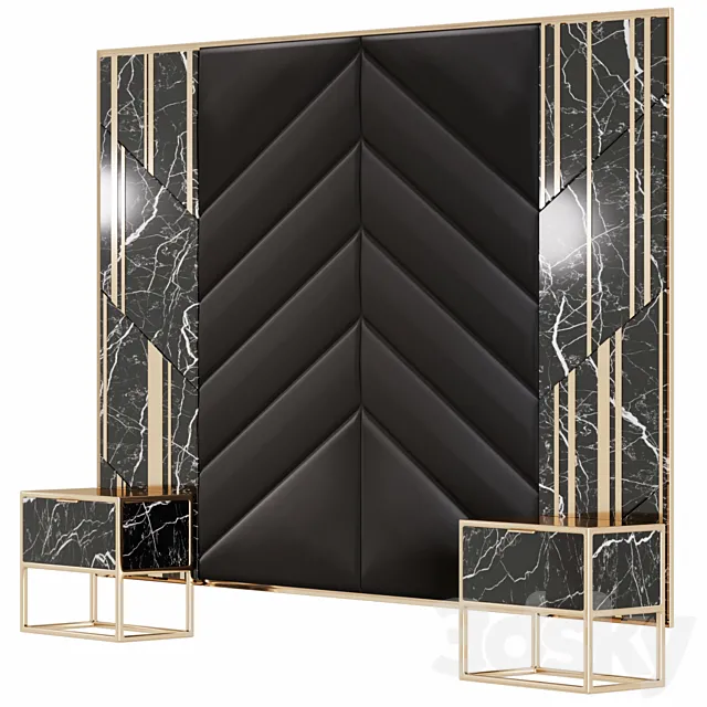 Headboard 3 3DModel