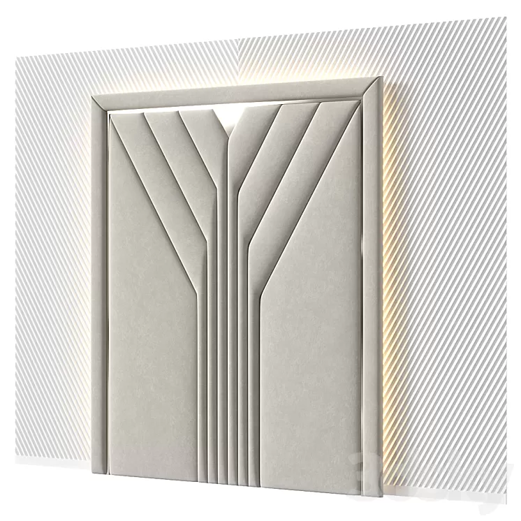 Headboard 3D Model Free