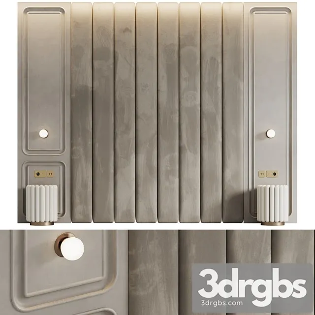 Headboard  3D Model Free