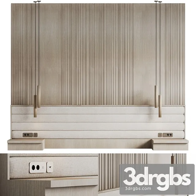 Headboard _1 3D Model Free