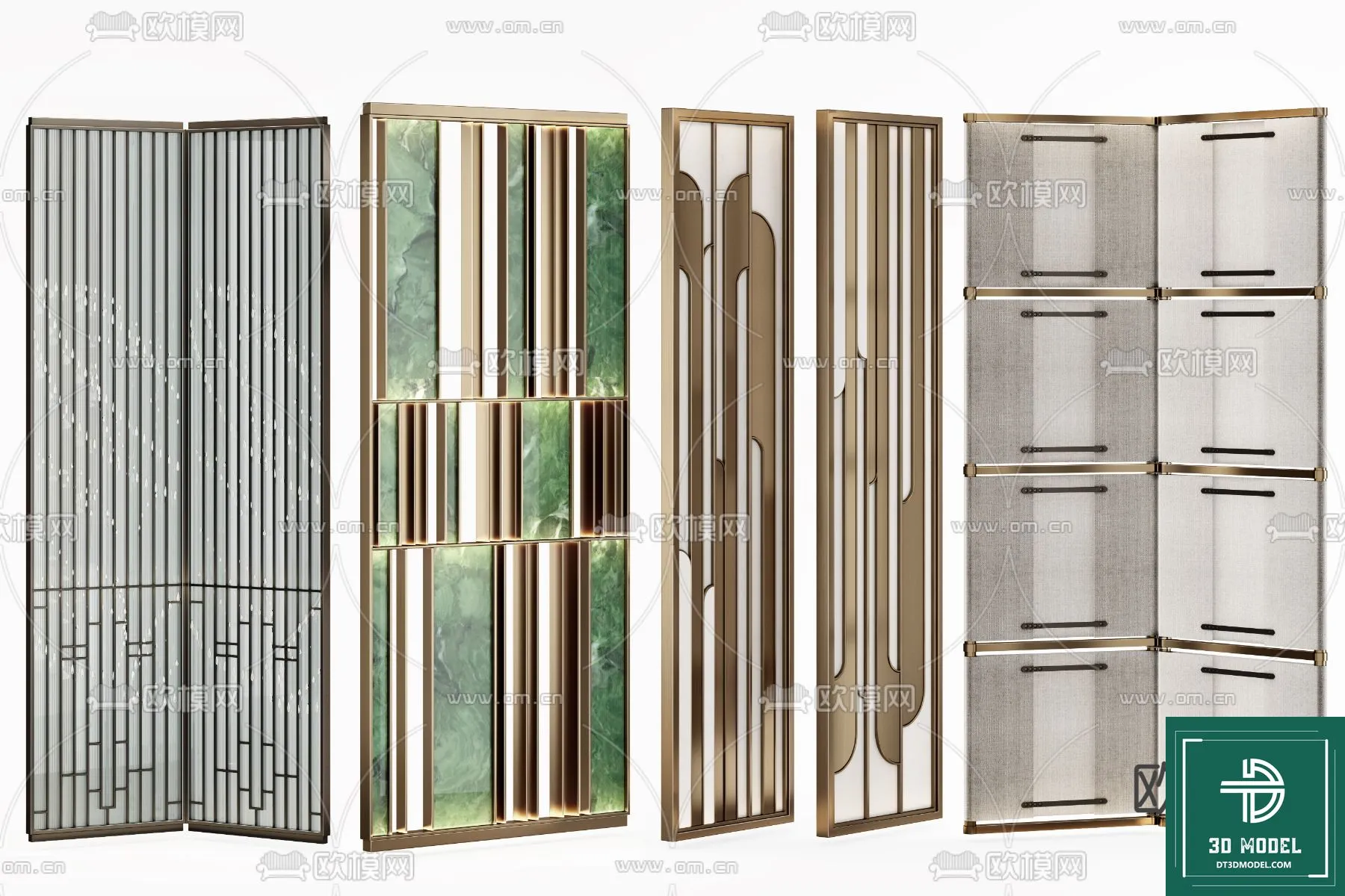 Headboard 3D Model for Bed - Interior 3D - 015