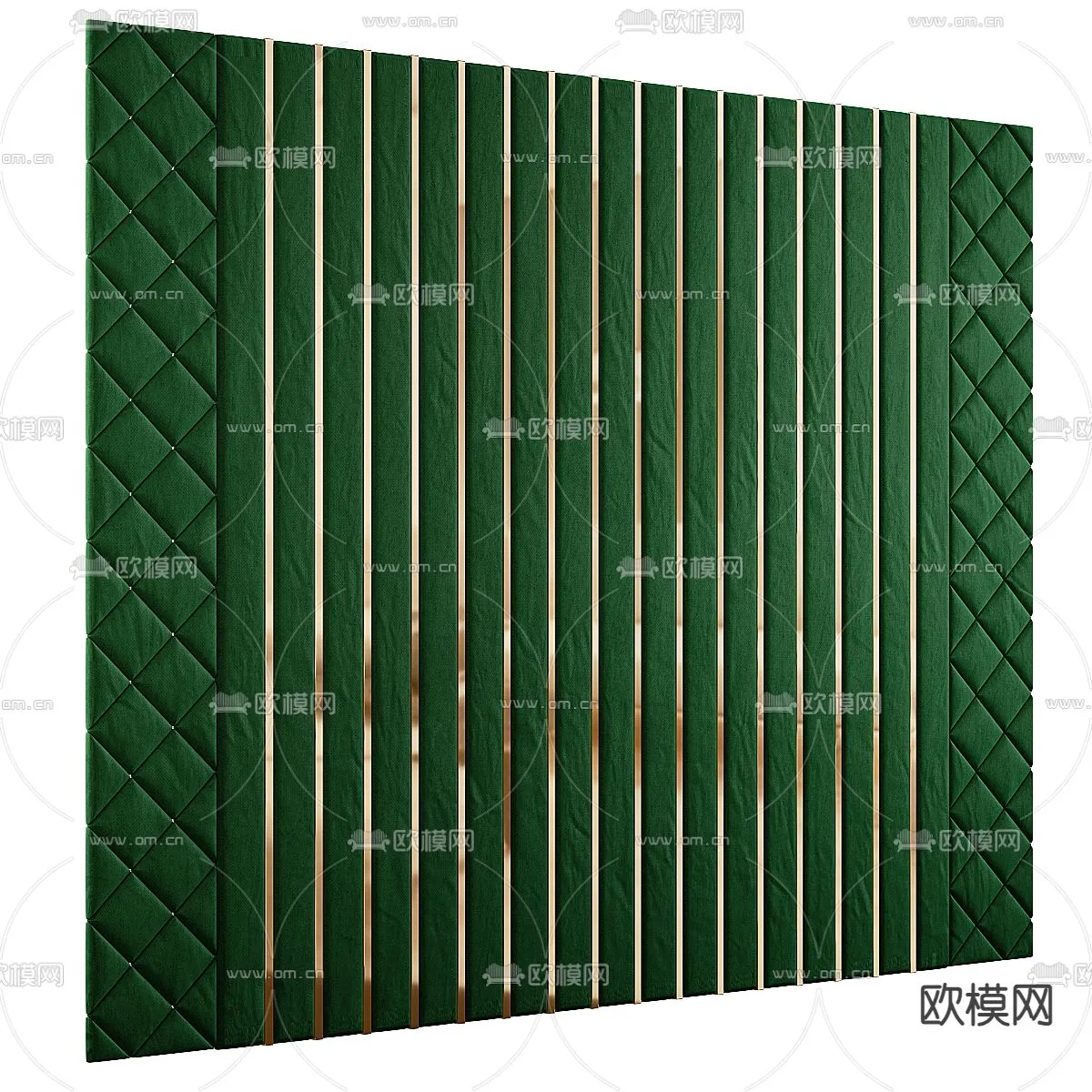 Headboard 3D Model for Bed - Interior 3D - 098