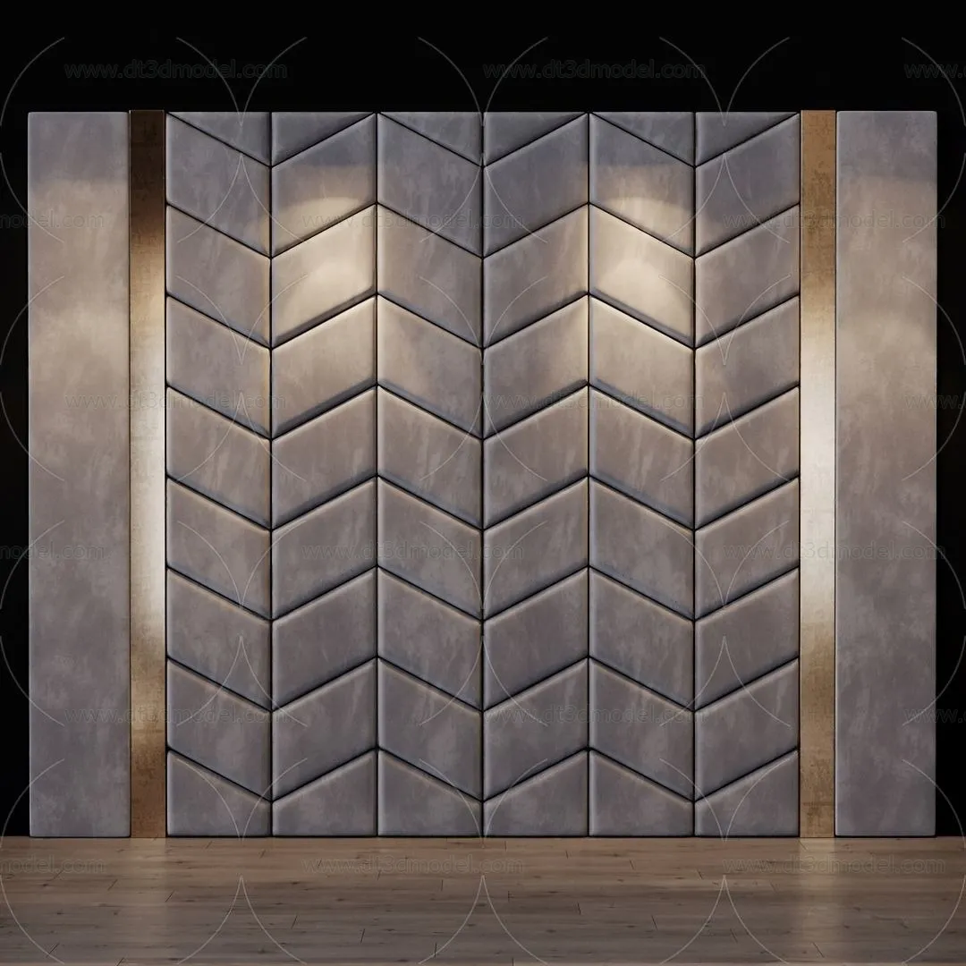 Headboard for Bed 3D Models - 3DSKY - 004 - CORONA Render