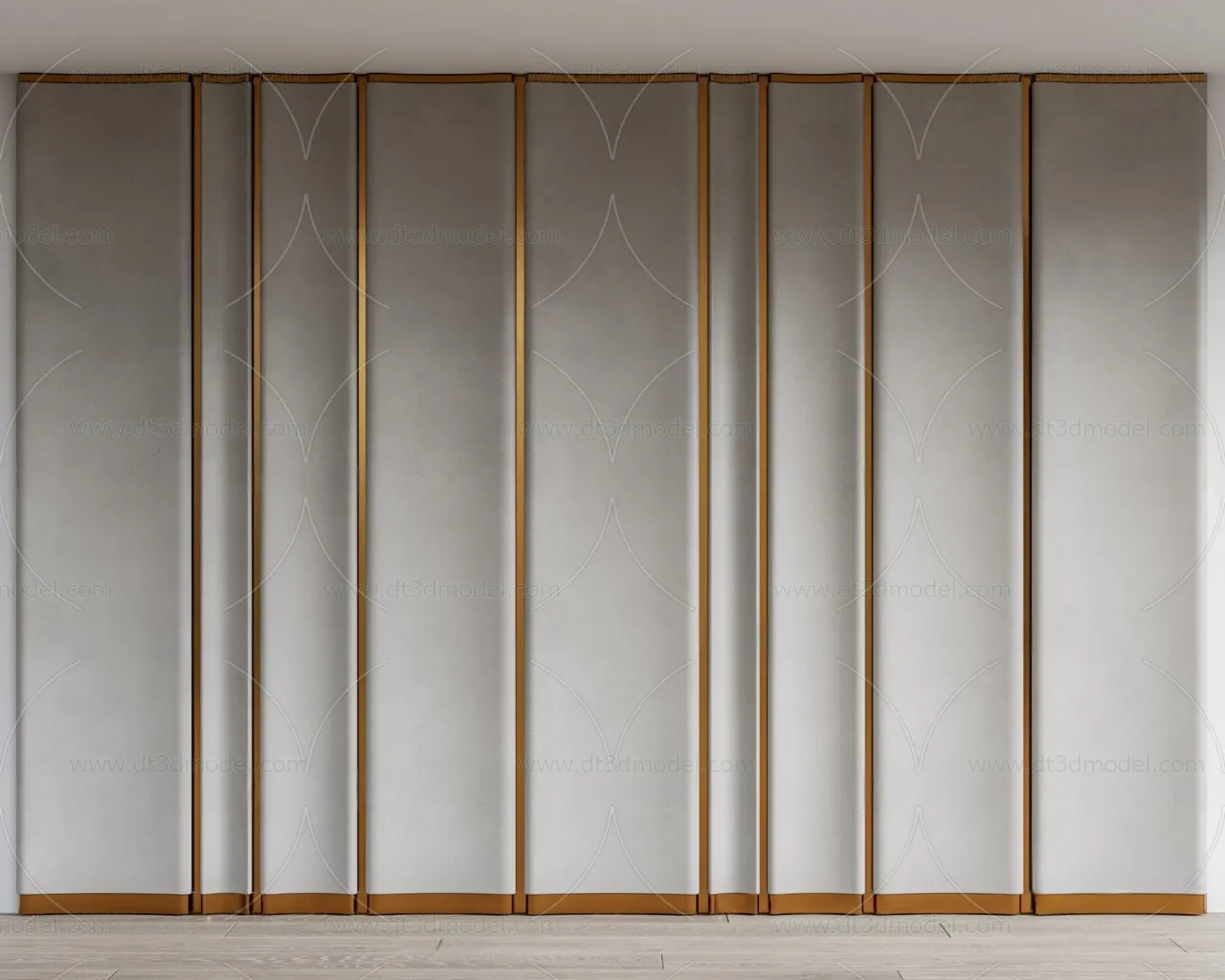 Headboard for Bed 3D Models - 3DSKY - 066 - VRAY Render