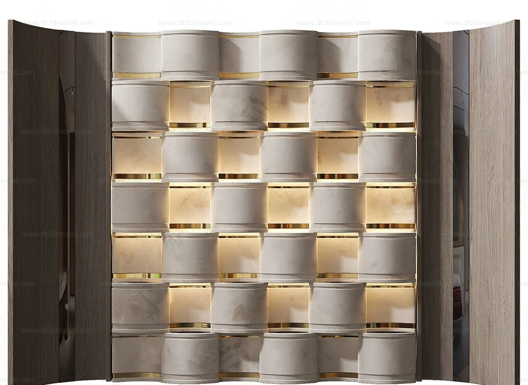 Headboard for Bed 3D Models - 3DSKY - 070 - VRAY Render