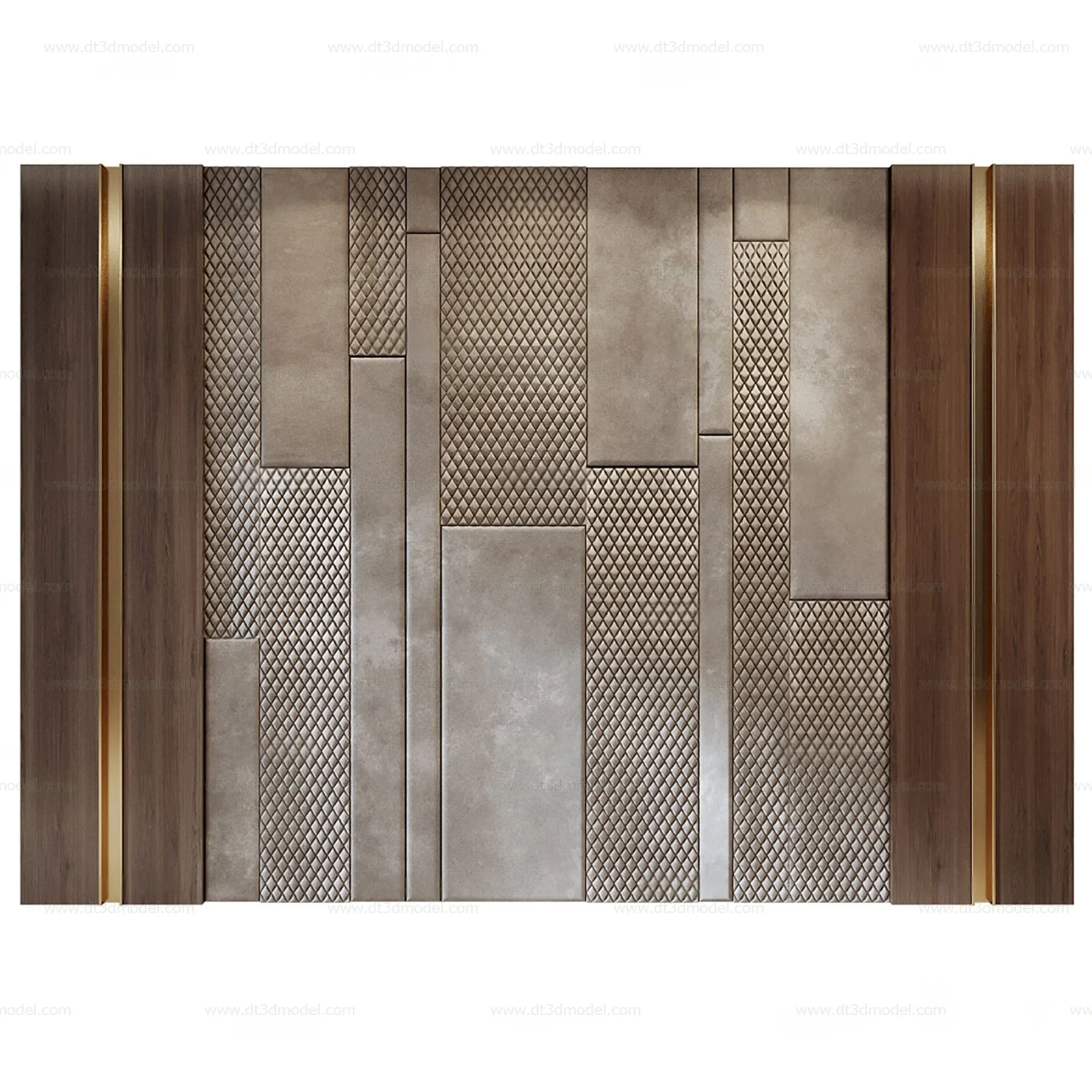 Headboard for Bed 3D Models - 3DSKY - 078 - CORONA Render