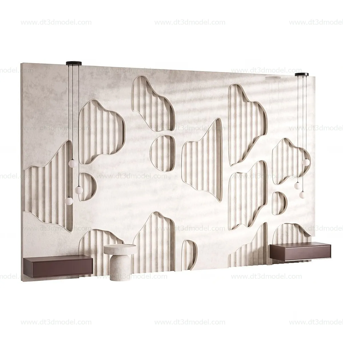 Headboard for Bed 3D Models - 3DSKY - 082 - CORONA Render