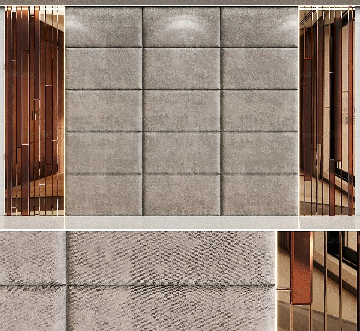 Headboard for Bed 3D Models - 3DSKY - 110 - CORONA Render