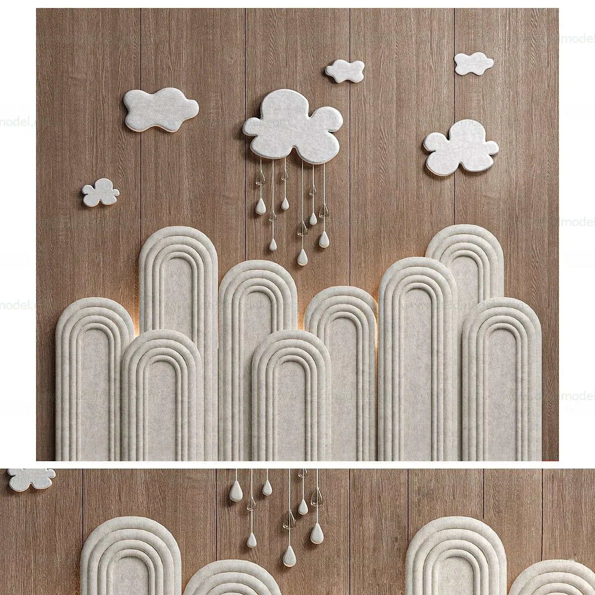 Headboard for Bed 3D Models - 3DSKY - 115 - CORONA Render