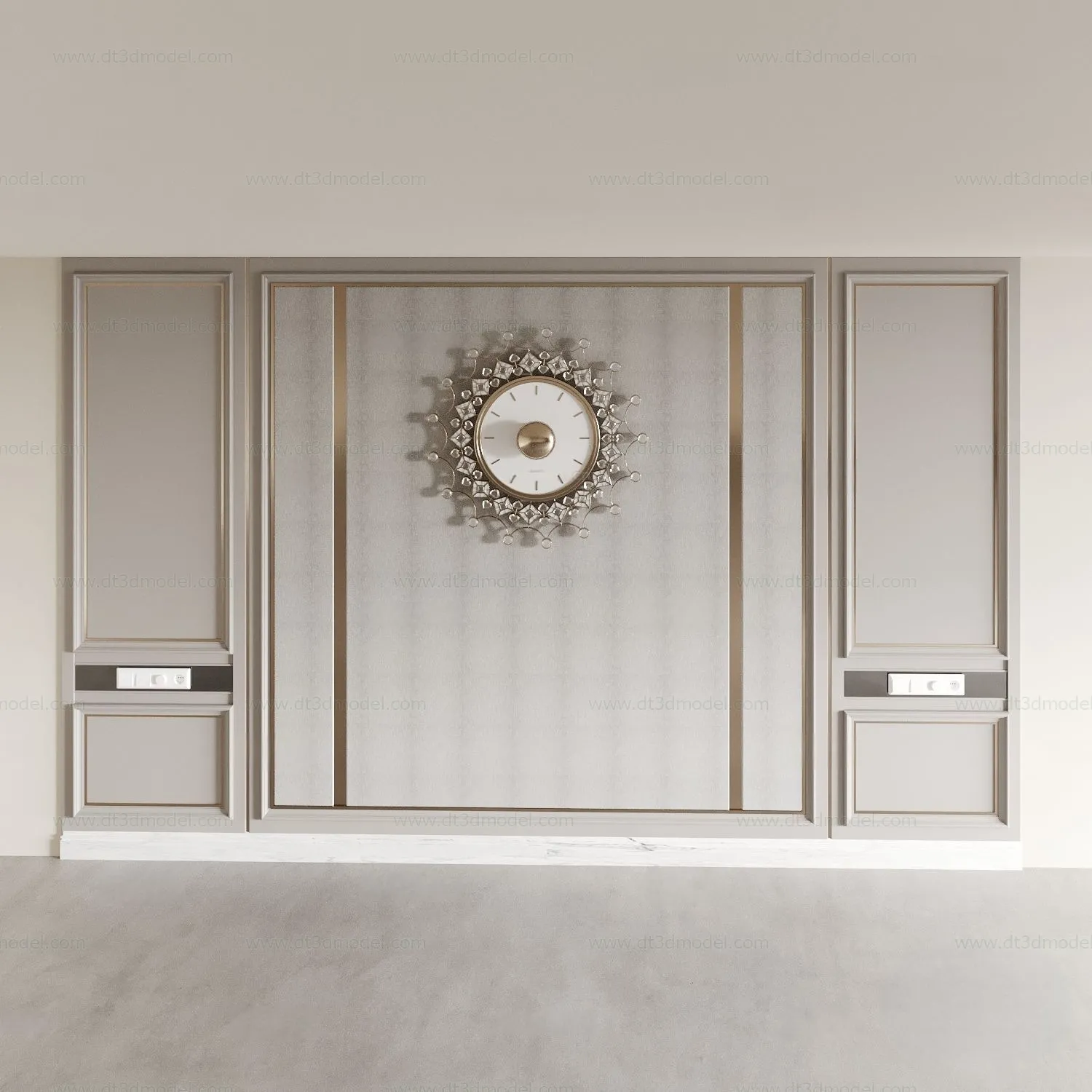 Headboard for Bed 3D Models - 3DSKY - 153 - CORONA Render