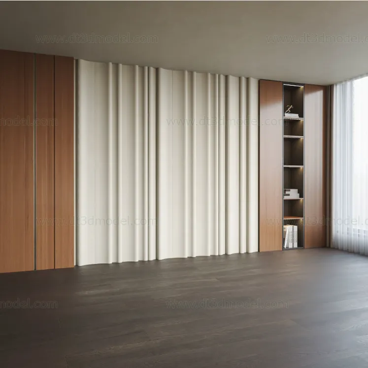 Headboard for Bed 3D Models - 3DSKY - 156 - VRAY Render