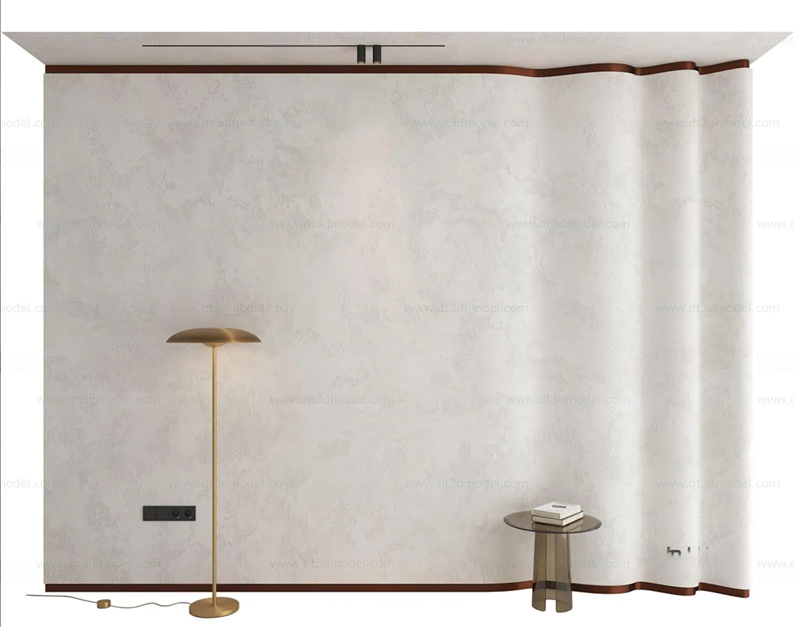 Headboard for Bed 3D Models - 3DSKY - 158 - VRAY Render