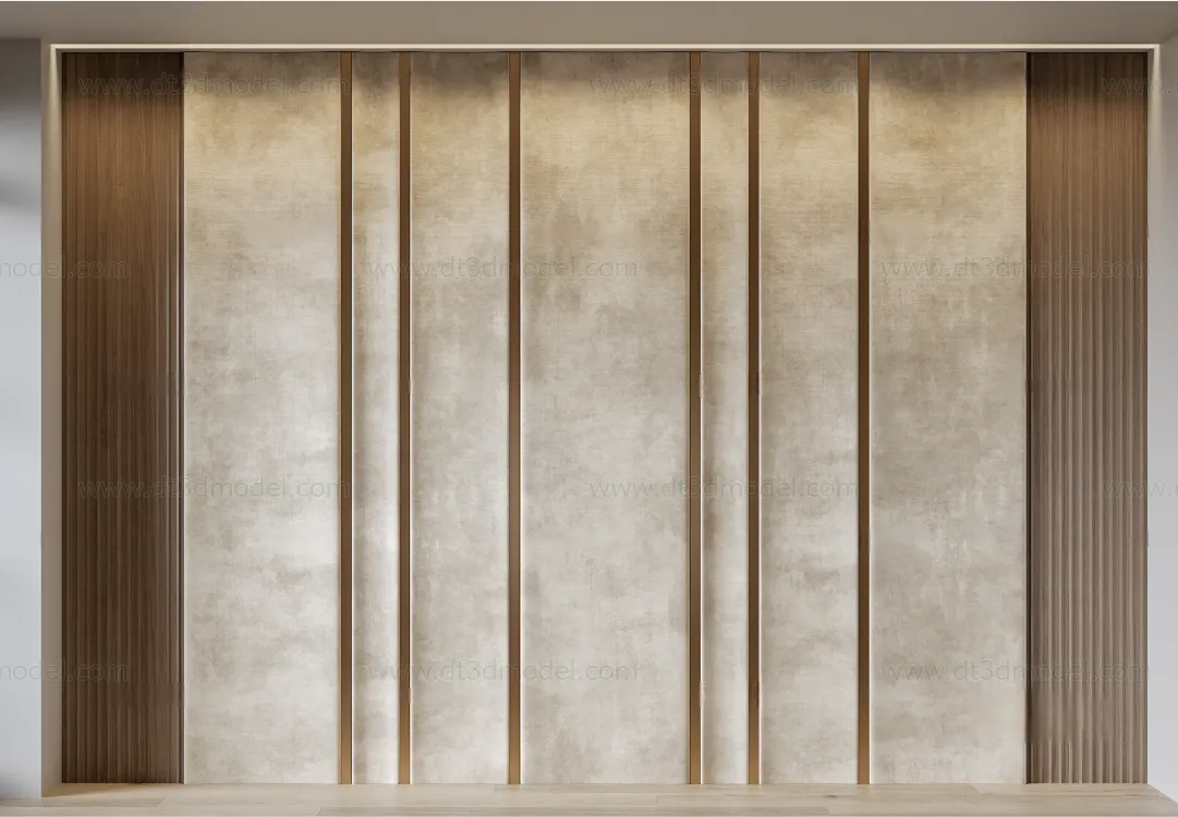 Headboard for Bed 3D Models - 3DSKY - 170 - VRAY Render