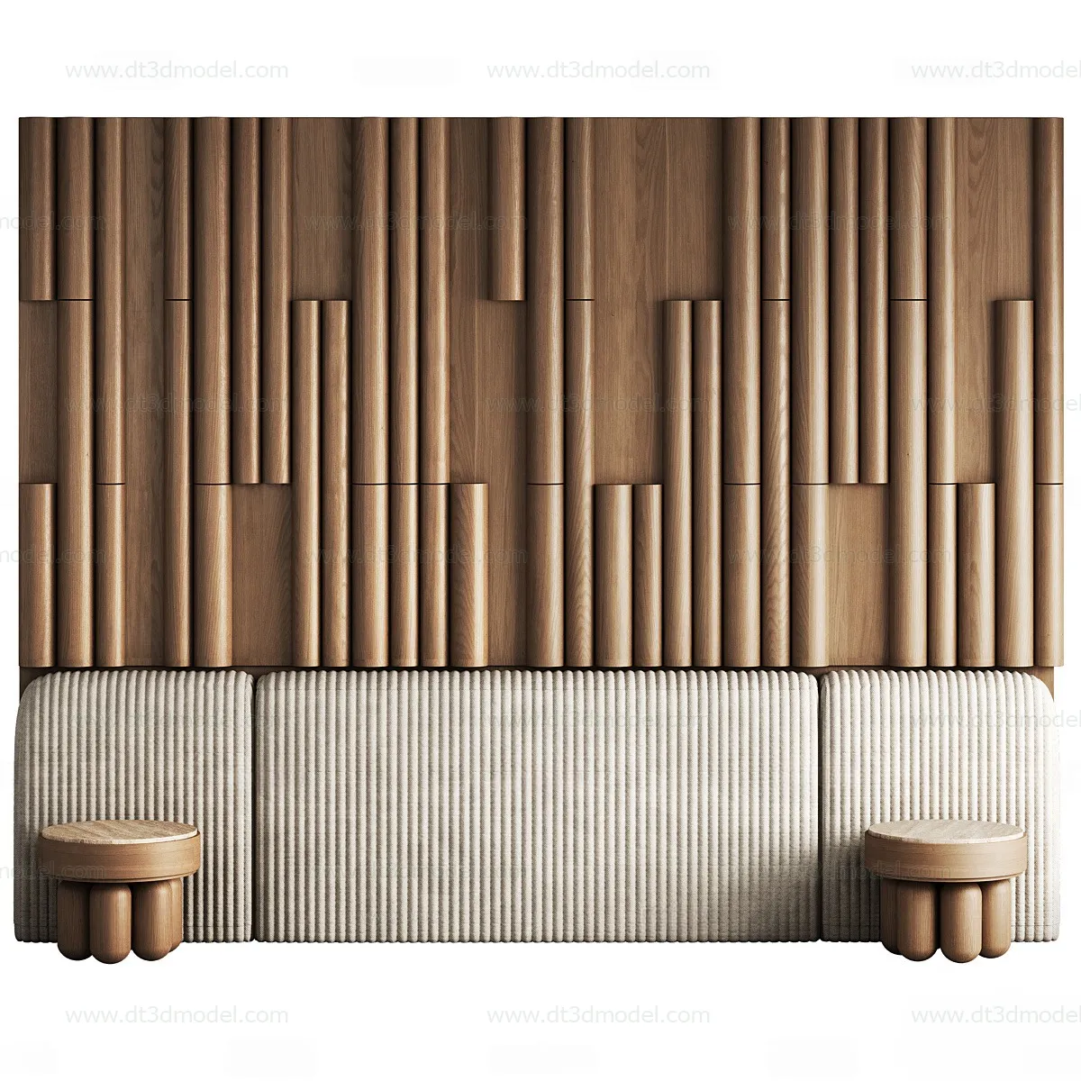 Headboard for Bed 3D Models - 3DSKY - 187 - CORONA Render