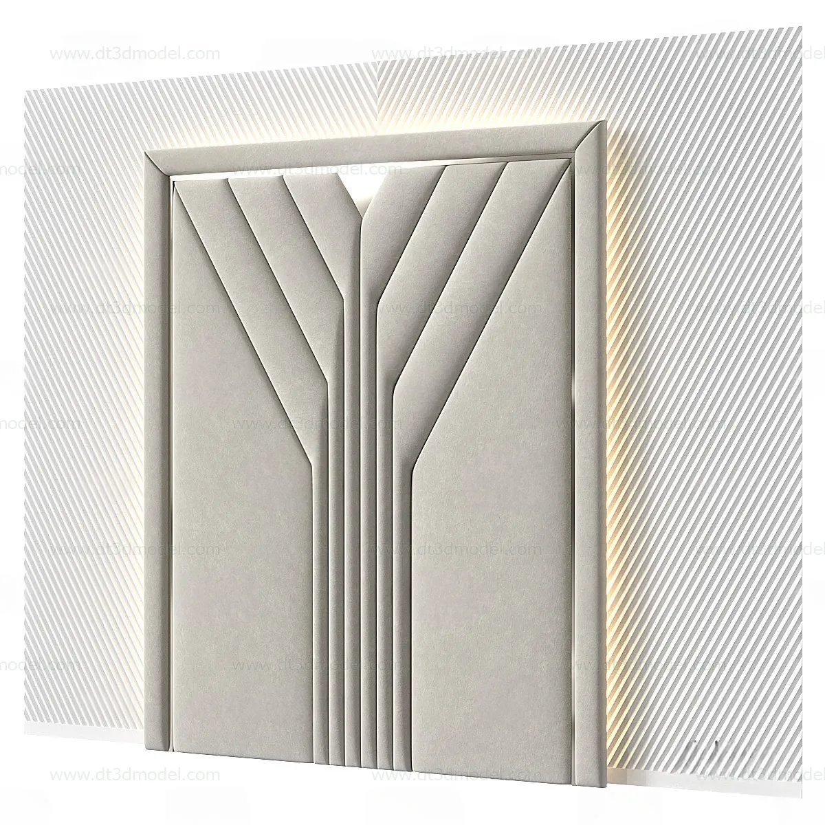 Headboard for Bed 3D Models - 3DSKY - 188 - CORONA Render