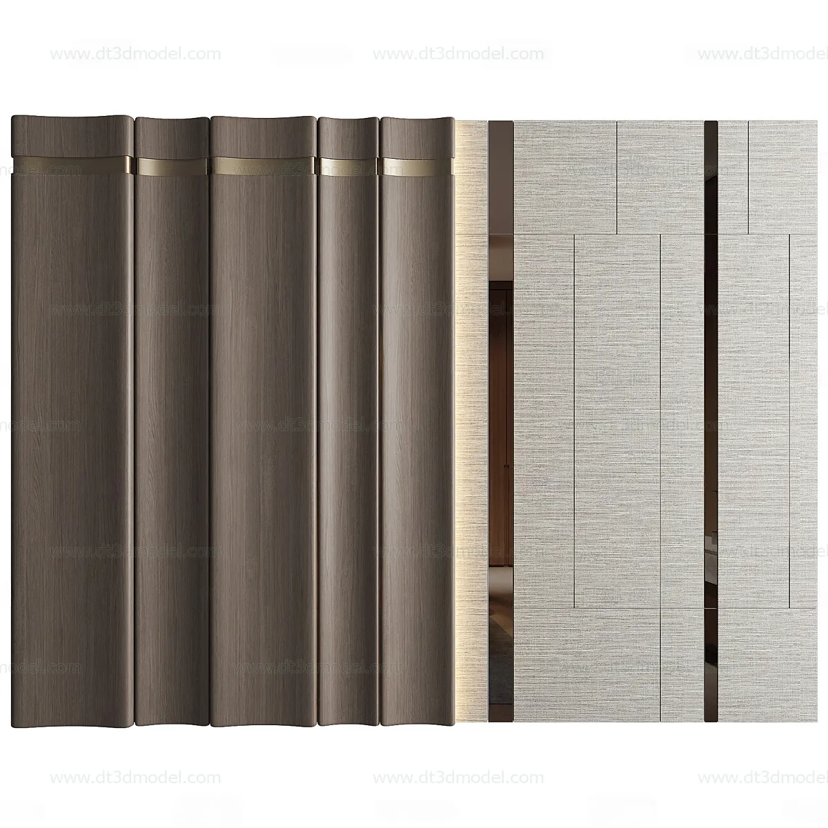 Headboard for Bed 3D Models - 3DSKY - 190 - CORONA Render