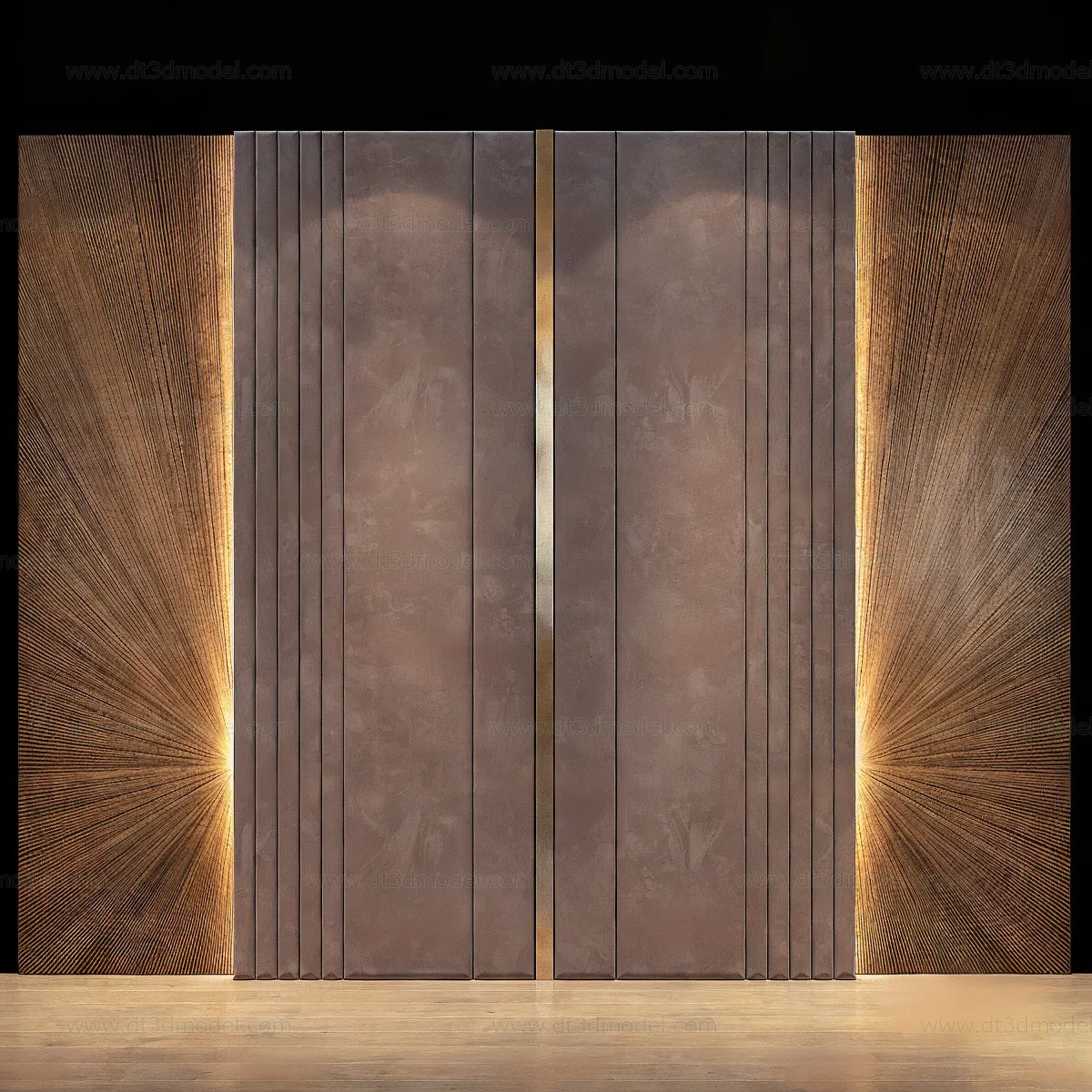 Headboard for Bed 3D Models - 3DSKY - 194 - VRAY Render