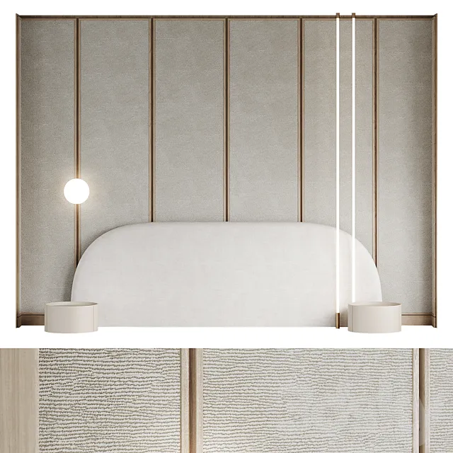 Headboard Line 3D Model