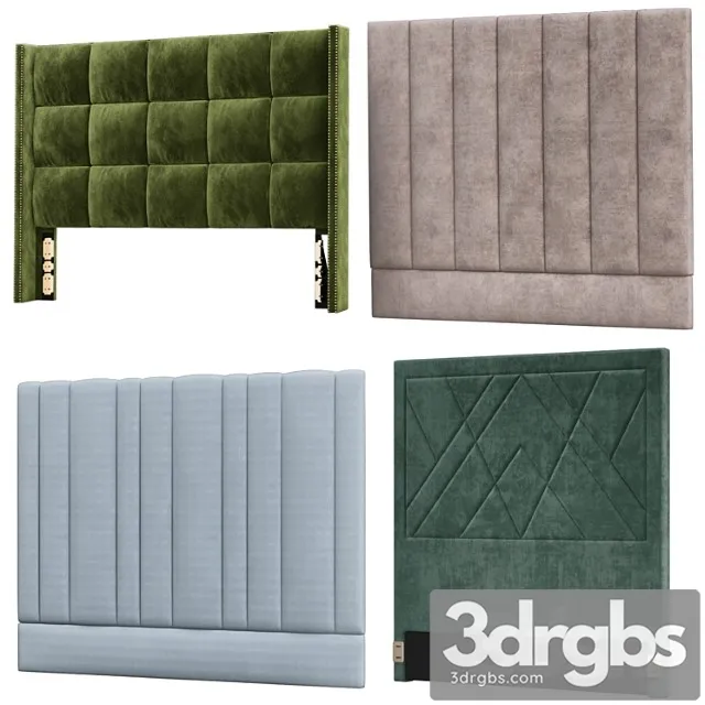 Headboard models collection №3 3D Model Free