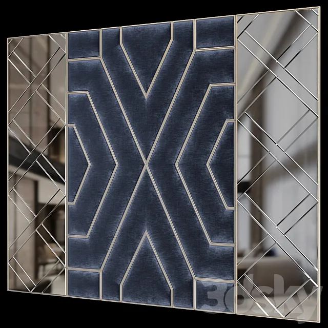 Headboard Premium PRO No. 26 3DModel