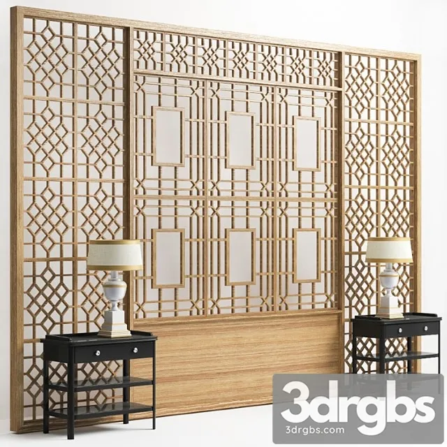 Headboard-screen 3D Model Free