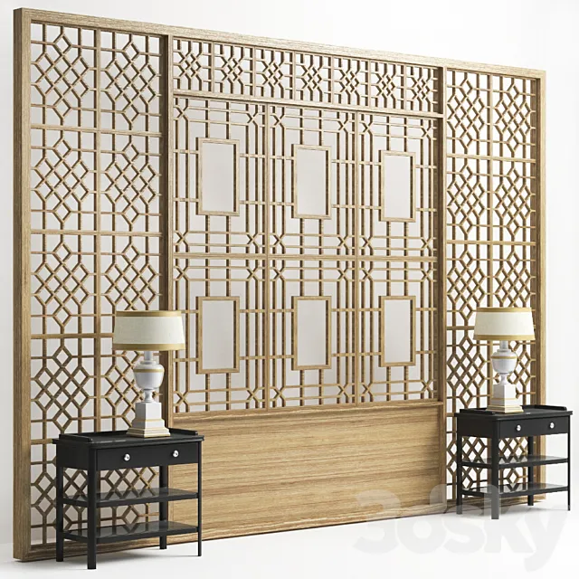 Headboard-screen 3DModel