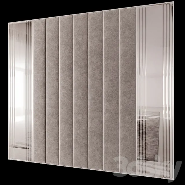 Headboard. Wall Panel_01 3D Model
