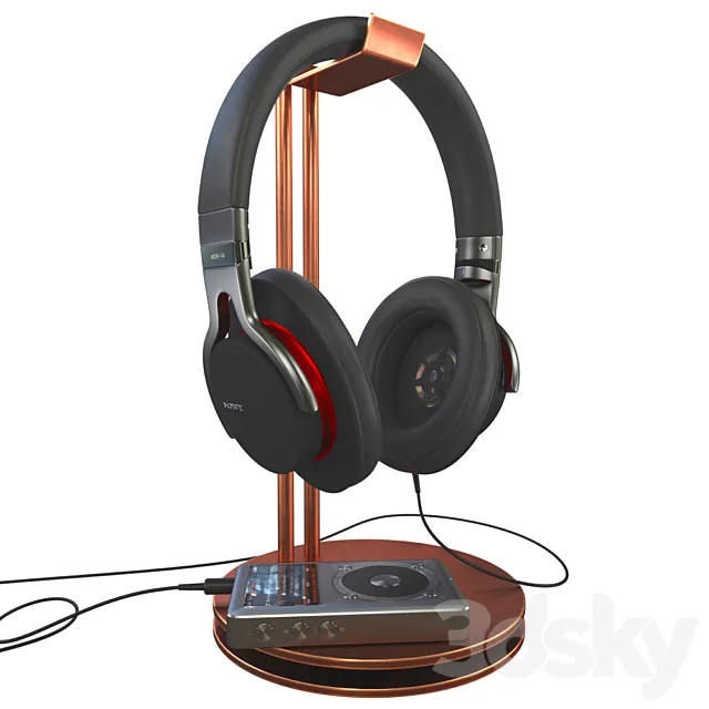Headphones SONY MDR 1-A 3DModel