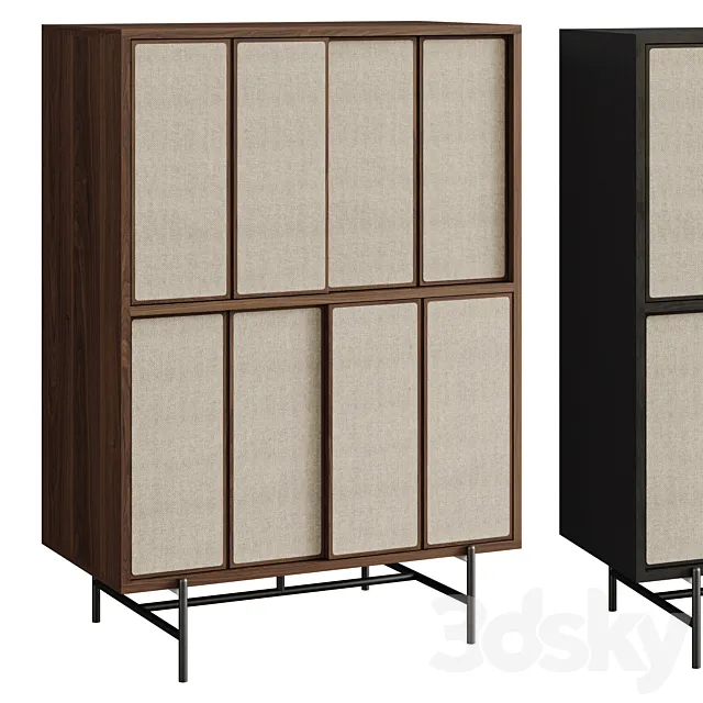 HEALS Canvas cabinet Tall 3D Model