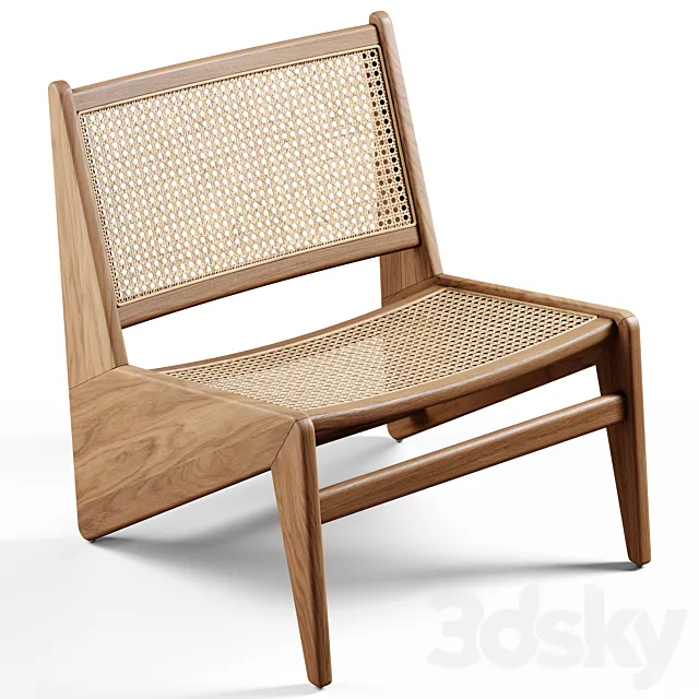 Heaps & Woods - Jean lounge chair 3DModel