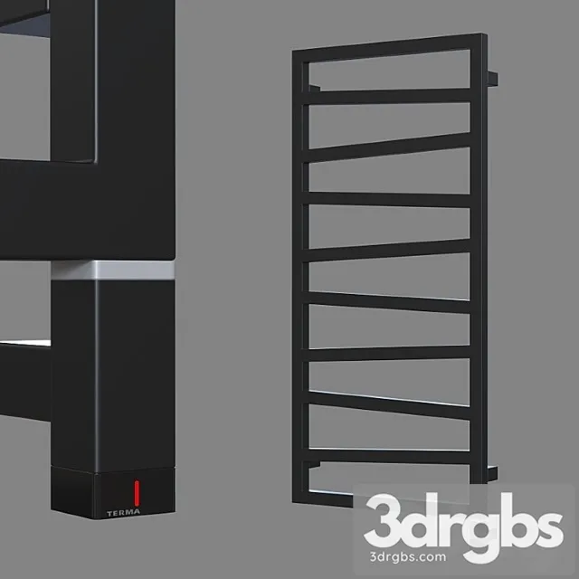Heated Terma Zigzag 6 Sizes 3D Model Free