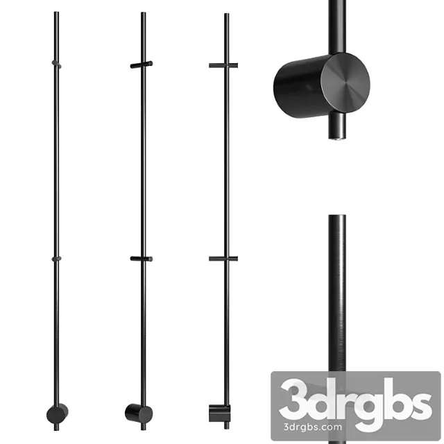 Heated towel rail bruno v by broner