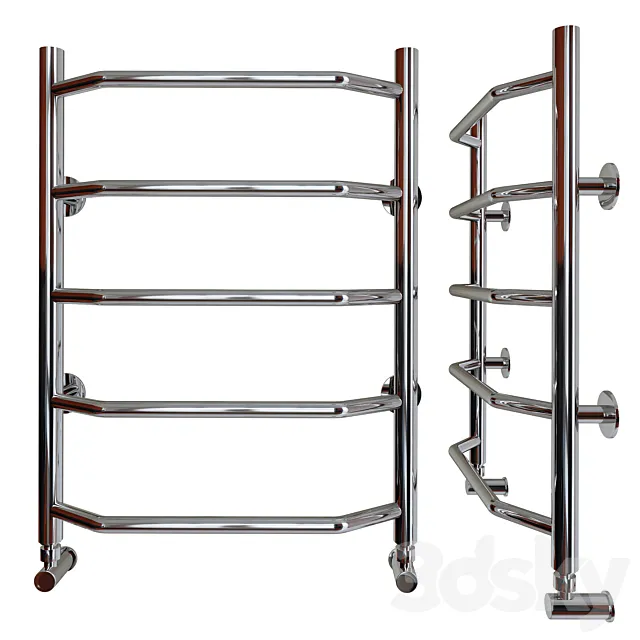 Heated towel rail Victoria 3D Model