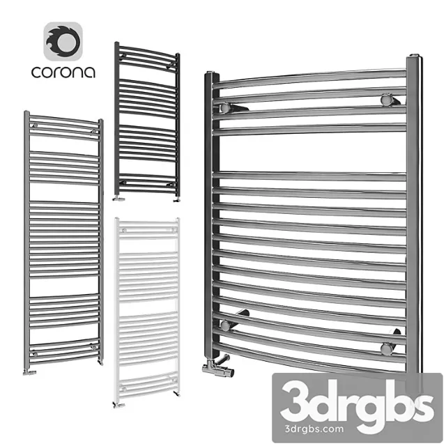 Heated towel rails zehnder aura bow