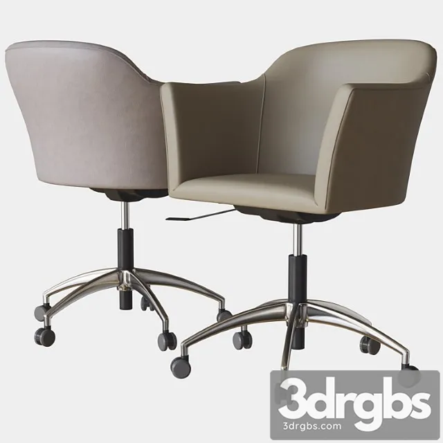 Heather chair porada 2 3D Model Free