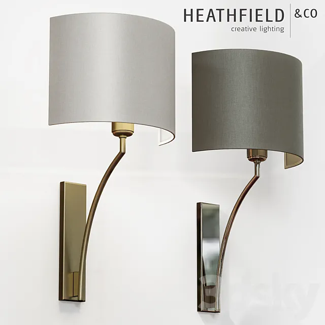 HEATHFIELD ELGAR WALL LIGHT 3D Model