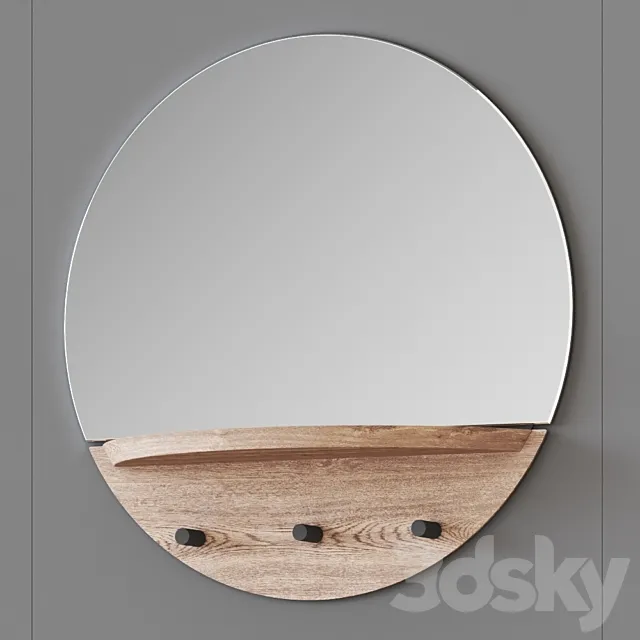 Heavens Enzo - bathroom mirror 3D Model