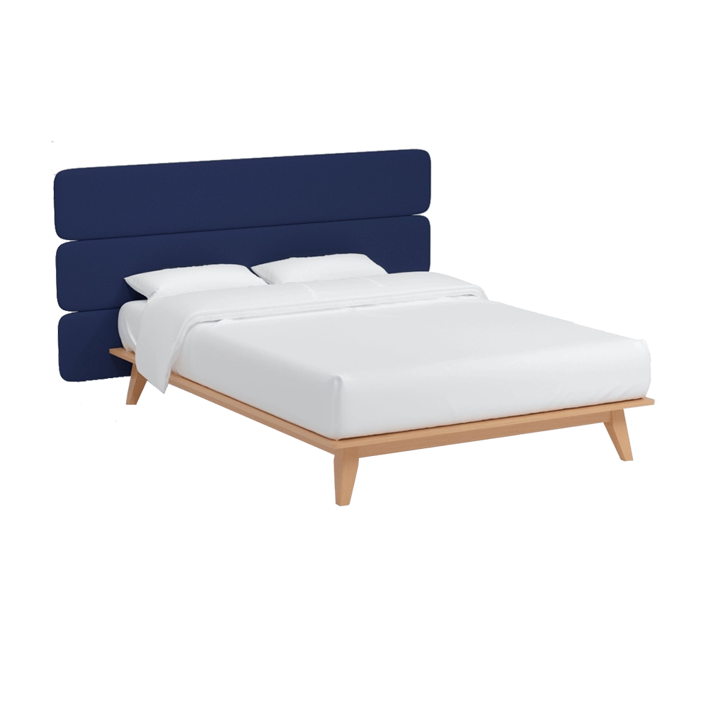Heavens Furniture - Enzo bed with wall pannels 3D Model