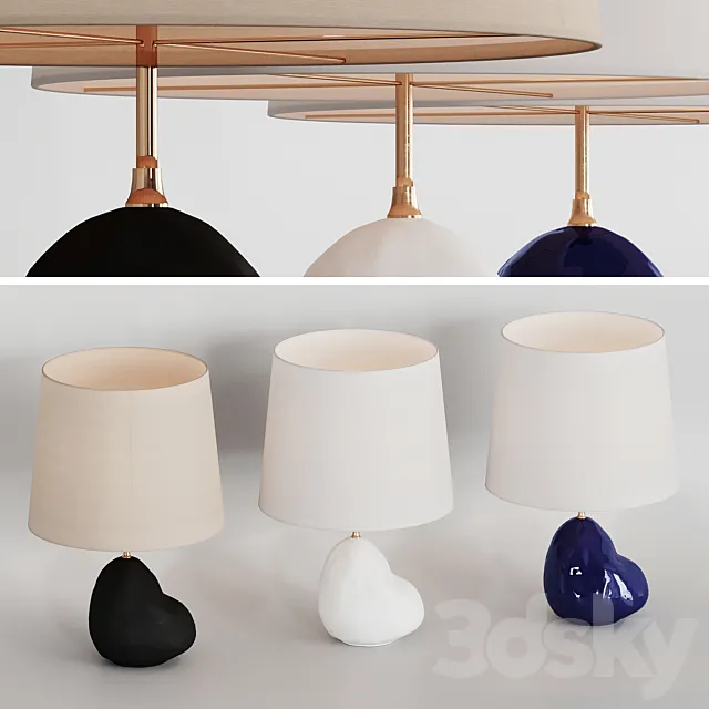 Hebe Lamp Base small 3DModel