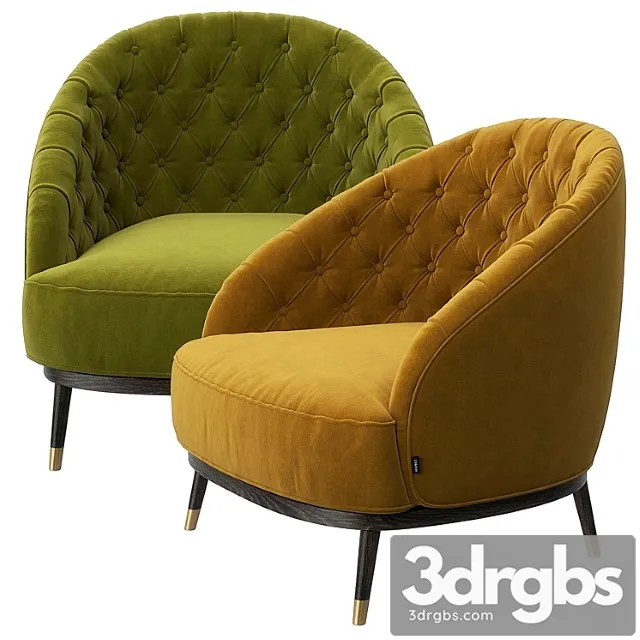 Hector armchair by laskasas 3D Model Free