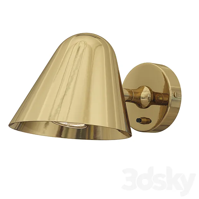 Hector Finch Zac Spot Light With Switch 3D Model