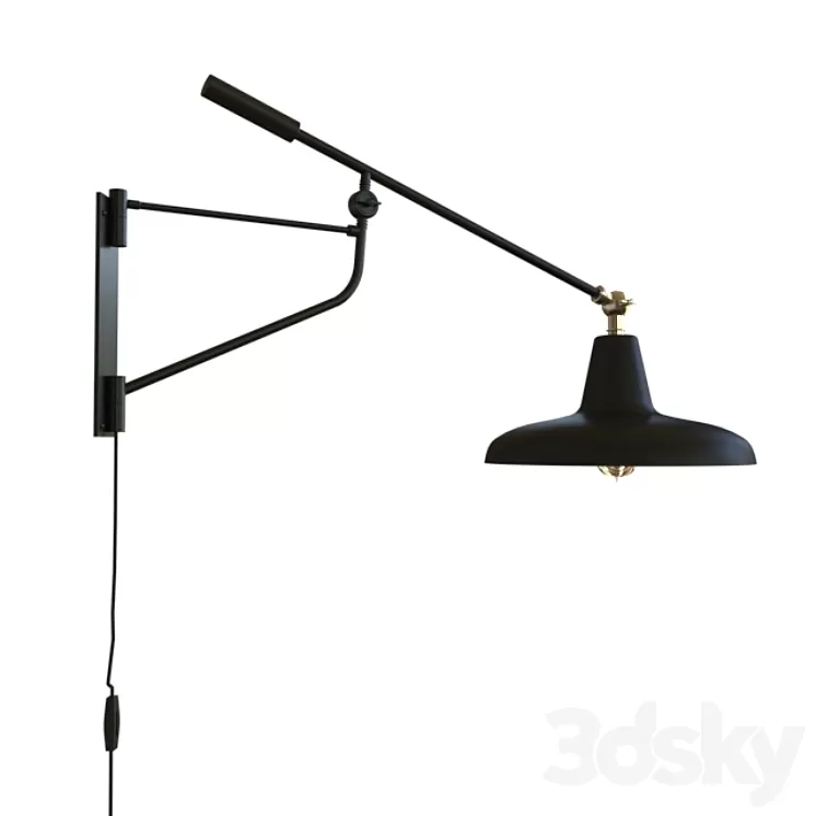 Hector lamp Dutchbone 3D Model