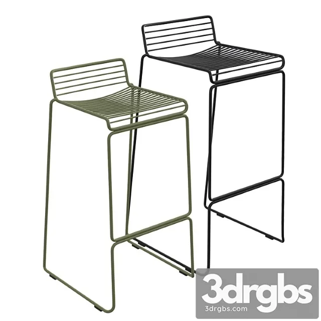 Hee bar stool 2 3D Model Free
