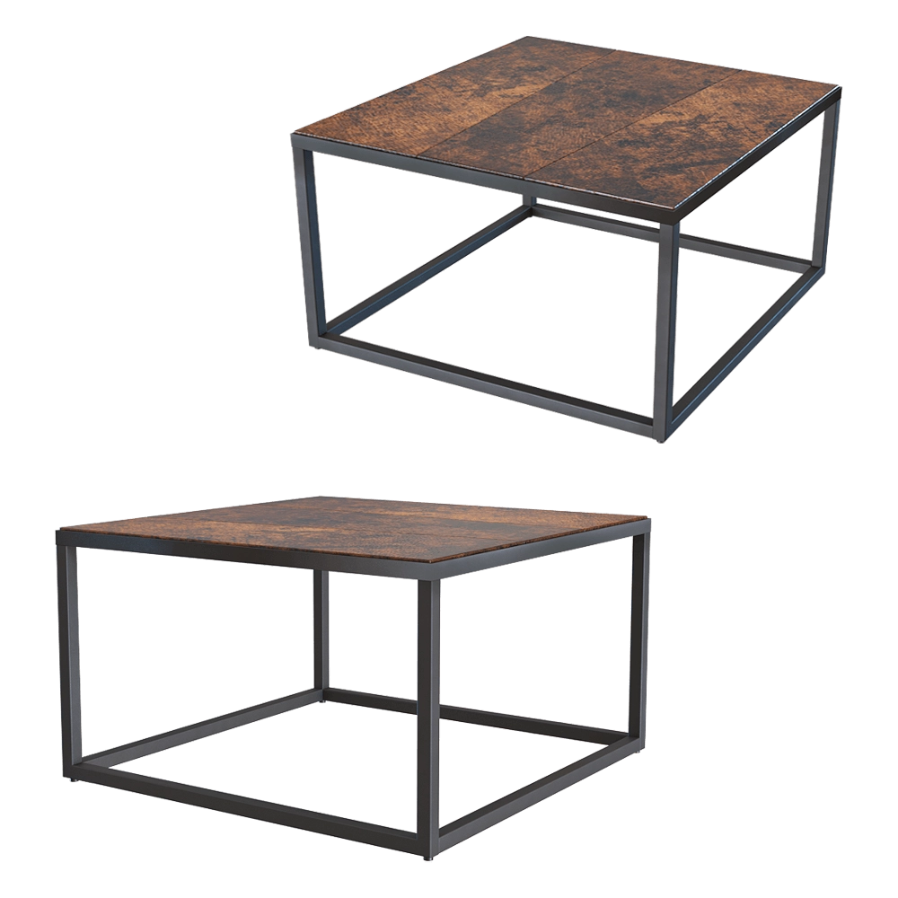Heerenhuis Manufactuur - Coffee table Mesa 60 leather 3D Model