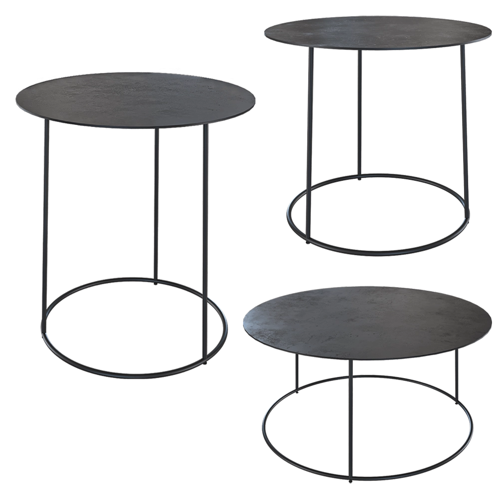 Heerenhuis Manufactuur - Coffee table Nimbus black 3D Model