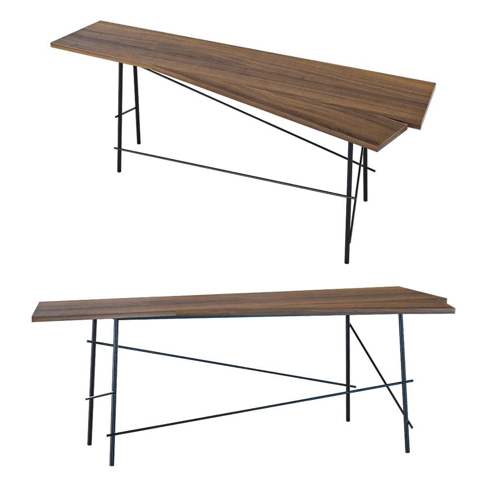 Heerenhuis Manufactuur - Coffee table Scrap long 3D Model